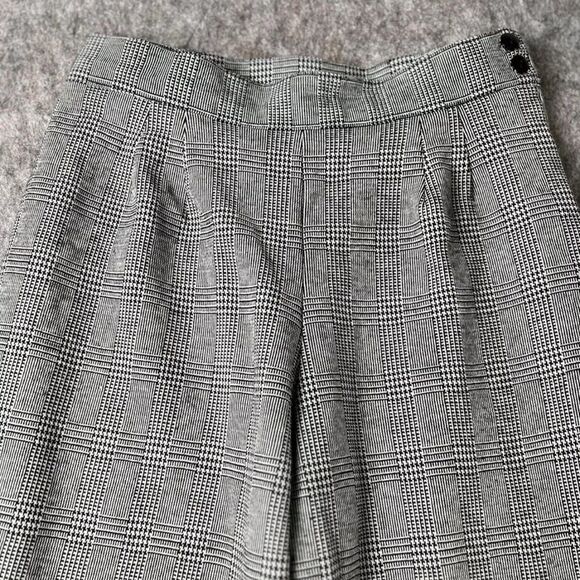 Vintage Norton McNaughton 90s Stirrup Pants Women’s Size 12 Pleated Check - Picture 4 of 9
